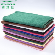 奇雅丝毛巾工厂纯色超细纤维吸水毛巾厨房发廊美容院毛巾定做