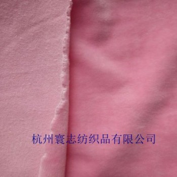 毛绒玩具家纺用品常用面料 单面婴乐绒短毛绒面料现货供应批发图1