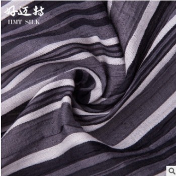 厂家直销新款服装桑蚕丝面料 裙子衬衫婚纱礼服时装面料 可批发图1