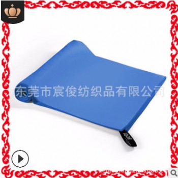 定制运动毛巾户外跑步登山健身房吸汗毛巾超纤维速干毛巾赛事毛巾图1