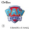 PAW Patrol汪汪队狗狗特工logo刺绣布贴专业电脑绣花定制出口外贸