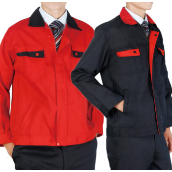 【厂家】长袖工作服生产 工作服套装定制 纯棉工作服厂服定做印字