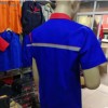 艳兰防静电短袖工作服中石油中石化加油运输化工劳保定制专用服装