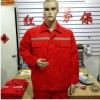 大红防静电工作服中石油中石化加油站春秋装劳保户外安全防护工装