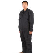 【厂家直销】长袖套装耐磨防撕裂作训服套装 保安冬季特训服批发