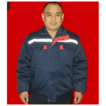 冬季加厚劳保服车间防寒棉衣工作服反光条棉袄耐磨车间保暖工装