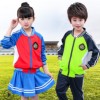 幼儿园园服2018新款英伦校服中小学生班服春秋儿童运动服套装定制