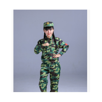 儿童军装迷彩服幼儿园中小学生夏令营服少儿军训演出服表演服套装