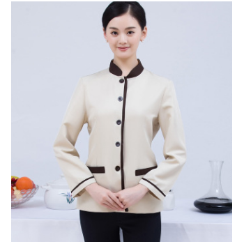 保洁服秋冬装长袖保洁服PA物业工作服宾馆客房保洁员阿姨清洁制服图1