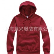 上海定做秋冬情侣装纯棉卫衣定制外出加绒防风外套班服印字logo