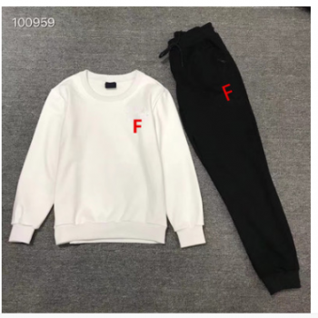 男士秋冬新款加厚套装 2018韩版时尚休闲品牌卫衣卫裤两件套代发图1