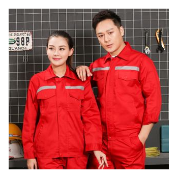 【针织】 工作服冬装棉服工程服棉衣劳保防寒服加厚棉袄棉衣反光条可绣印字