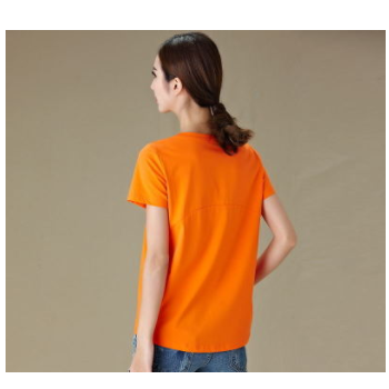 夏季新款印花短袖韩版修身显瘦纯棉t恤圆领套头衫厂家直销