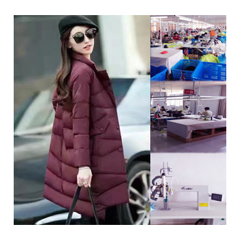 2018新款羽绒服 来图来样生产定制贴牌 包工包料来图加工 小批量图1