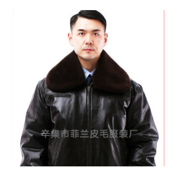 正品保真59冬飞皮衣飞行员真皮制服皮夹克头层老羊皮厂家供应团购