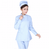护士服白大褂长袖医师蓝色导医实验药店实习生冬装装