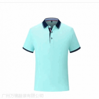 花都区狮岭广告衫工作服定制 Polo印字厂服定做 出货快