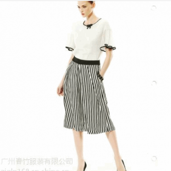 夏高端女装VOINGE 和MIXONL&T 品牌折扣女装走份一手货源库存