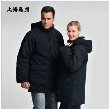 可脱卸户外防寒保暖棉服工作服劳保服图1