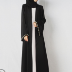 KJ品牌新款女士长袖外搭 女装长袍 开襟长裙 民族服装阿拉伯女