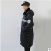多功能保安加长加厚棉大衣男可拆衣帽 防寒服冬季劳保服装