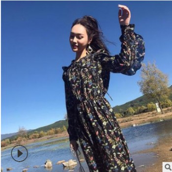 小清新碎花春夏连衣裙 2019女装连衣裙工厂清仓女装 特价网红同款