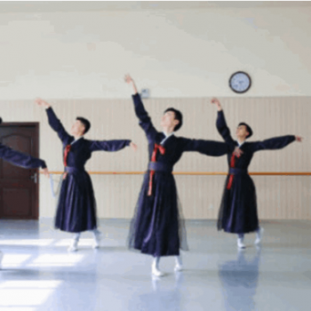 厂家定做男式朝鲜练习服韩国朝鲜族传统少数民族舞蹈演出汉服投标