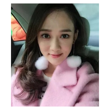 放弃我抓紧我陈乔恩明星同款粉色毛呢外套女中长款加厚显瘦呢大衣图1