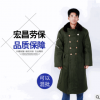 冬季防寒保暖棉衣加大加肥军绿色保安服防风耐磨军大衣