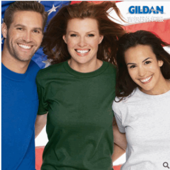 GILDAN吉尔丹63000纯棉圆领T恤定制杰丹空白文化广告衫班服印字