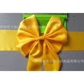 化妆品柜台蝴蝶结 100MM单面涤纶带 出口包装 礼品丝带图1