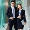 职业装西服套装男女同款长袖西装3件套2018秋冬新款办公室工作服