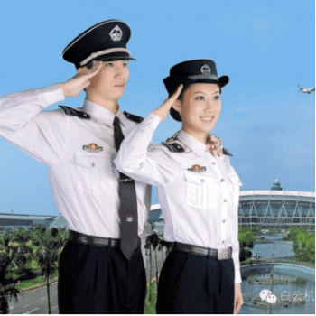 制服门 2019年新款10CA民航安检服 厂家直销 可免费设计图1