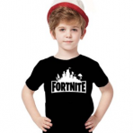 2019 新款童装 堡垒之夜fortnite印花圆领短袖T恤潮流 F018