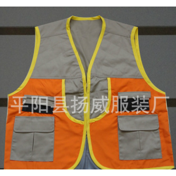 供应双层多功能钓鱼马甲，摄影马甲,广告马甲定做图1
