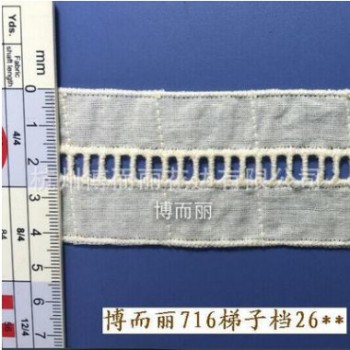 专业供应 杭州服装水溶花边面料 牛奶丝服装辅料水溶花边图1