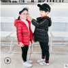 新品儿童羽绒棉服中长款连帽棉衣秋冬季新款男女童童装棉袄外套