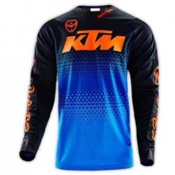 2017TLD/KTM SE越野赛车T恤夏季男自行车骑行服山地车 速降服长袖