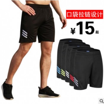 运动短裤男跑步健身速干男士宽松短裤五分裤夏季薄款篮球训练裤图1