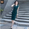 夏季宴会小晚礼服女2019新款时尚简单大方名媛修身显瘦连衣裙爆款