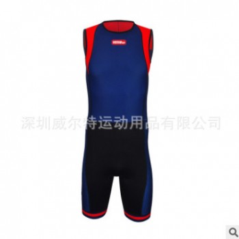 铁三服定制 男女款 跑步游泳骑行服 铁人三项连体服 厂家定制图1