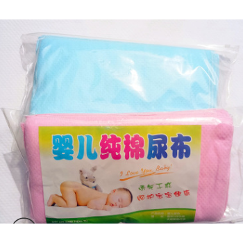 婴儿尿布新生儿用品宝宝尿布表层纯棉布可洗布尿芥子图1