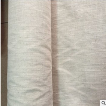 4.5*4.5竹节麻棉布 素色麻布 鞋材灯罩 DIY手工用布 服装面料图1