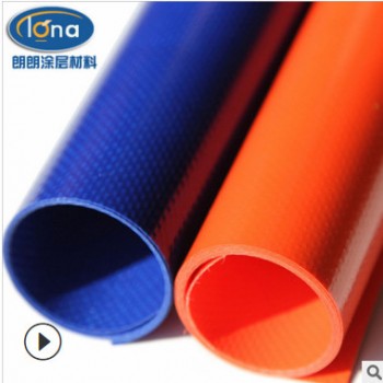 厂家直销高品质 PVC涂层篷布 刀刮夹网布 海宁篷布 tarpaulin图1