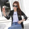2018显瘦女装新款流行黑色小西装修身韩版时尚短外套西服