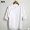 中国风棉麻男装服饰 盘扣女装亚麻唐装民族风汉服太极服上衣定制