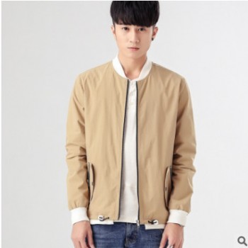 2019秋冬新款潮流时尚男式长袖休闲棒球服韩版青年学生装批发图1
