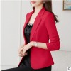 小西装女外套韩版短款2019新款春秋百搭修身显瘦耸肩西服长袖上衣