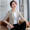 2019新款春秋短款百搭韩版修身小西装外套女收腰休闲西服网红夏季
