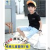 胖童男女童短袖t恤定制 夏季纯棉纯色半袖男童打底衫童装上衣圆领